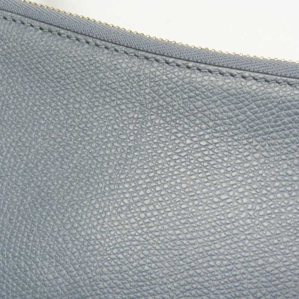 CHRISTIAN DIOR Blue Leather Shoulder Bag - Picture 8 of 16